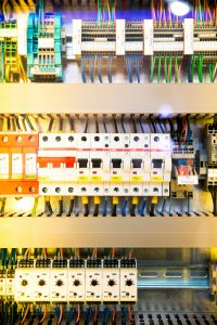 Pic of colourful wired